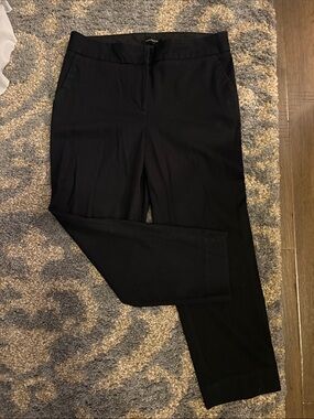 Talbots Black Slim Crop Pants